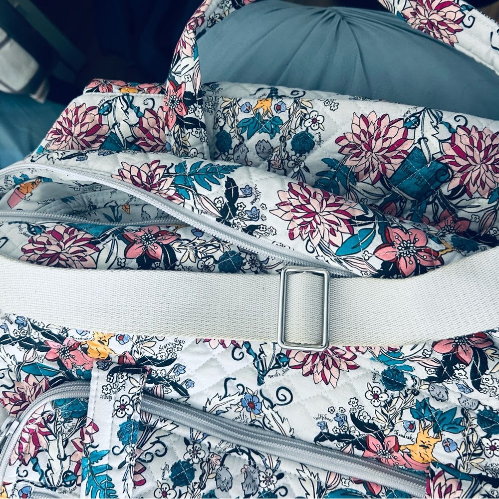 Floral Quilted Women's Bag - Picture 2 of 6